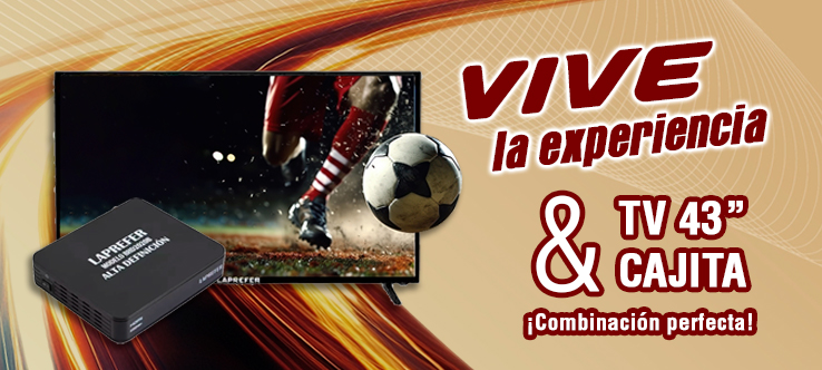 La combinación perfecta TV y CD