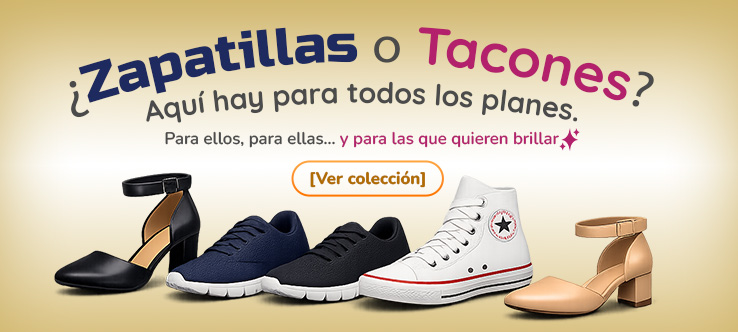 Zapatillas o Tacones