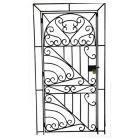 Reja de doble marco para puerta